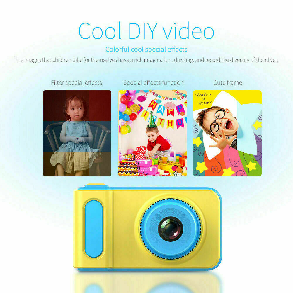 Kids Digital Camera & Video Camcorder 2.0" HD