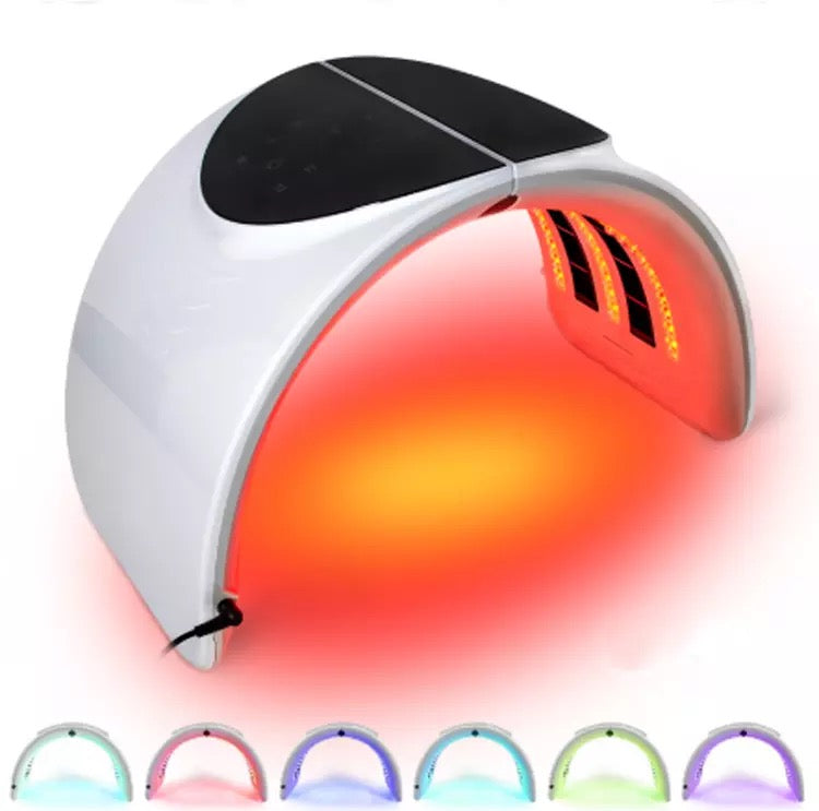 Skin Rejuvenator Machine - LED Anti Aging Facial Lamp 7 Different Light Colours