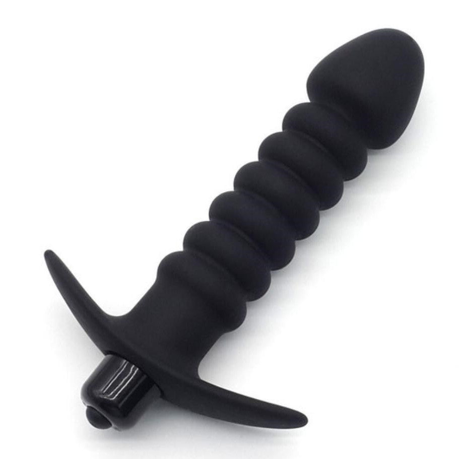 Vibrating Butt Plug Massager Flexible Anal Dildo - High Speed Adult Sex Toy