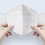 3x KN95 Disposable Face Masks - Breathable Face Protection Masks - Anti Bacteria