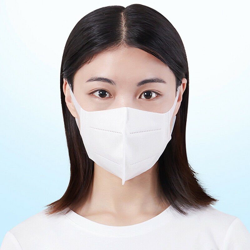 3x KN95 Disposable Face Masks - Breathable Face Protection Masks - Anti Bacteria