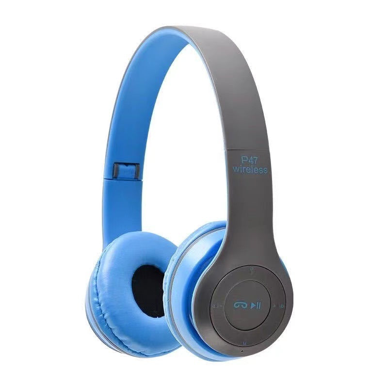 Bluetooth Wireless Headphones Noise Cancelling Music Earphones 5.0 P47